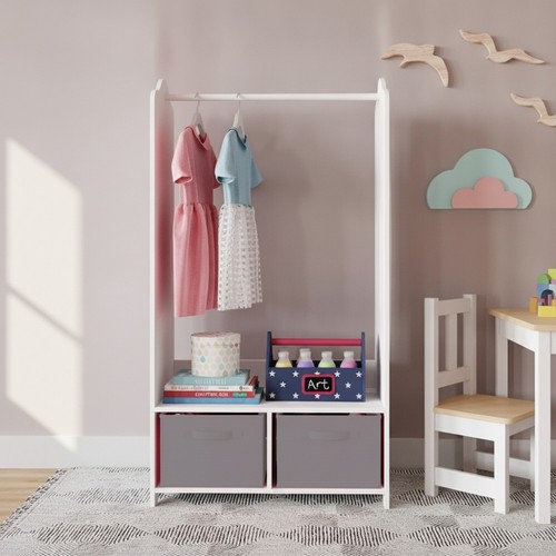 Kids wardrobe mdf - kids, wooden