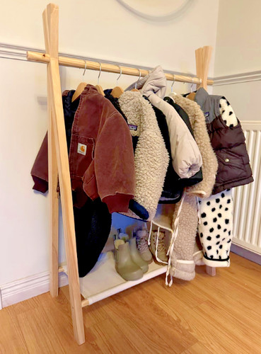 Childrens clothes rail - rail, coat