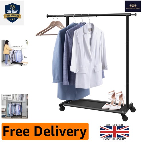 Heavy duty small clothes rail - small,