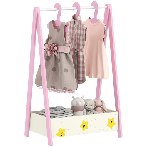 Baby clothing rack with - rack,