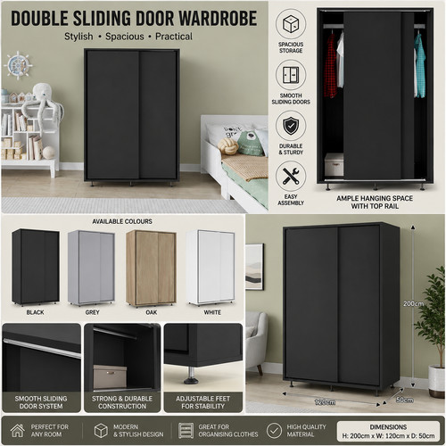 Double sliding door - double,