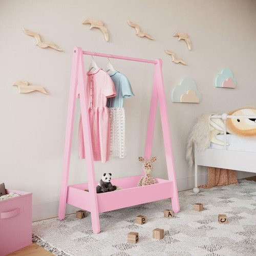 Kids wooden storage - kids,