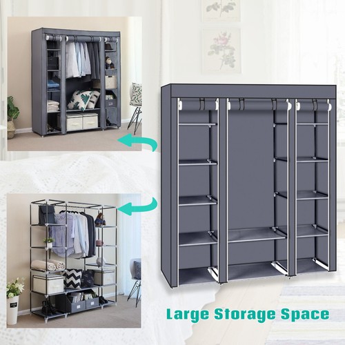 Fabric wardrobe shelving - fabric,